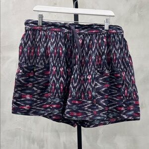 Isabel Étoile Ikat print shorts